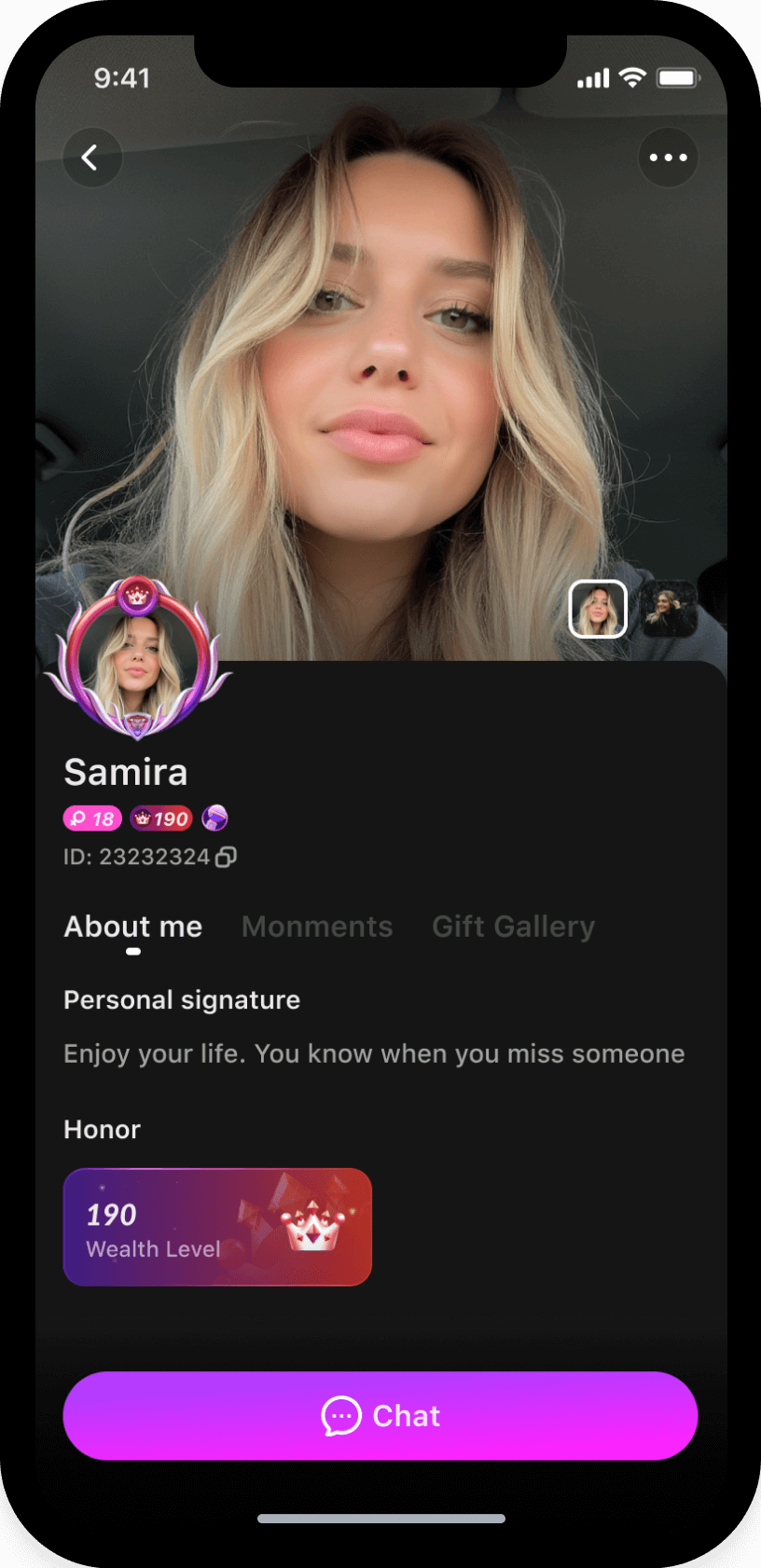 Express yourself freely